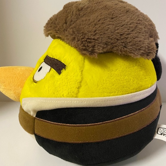 Angry Birds Star Wars Plush Yellow Han Solo Stuffed Animal Toy 2012 - Picture 6 of 13